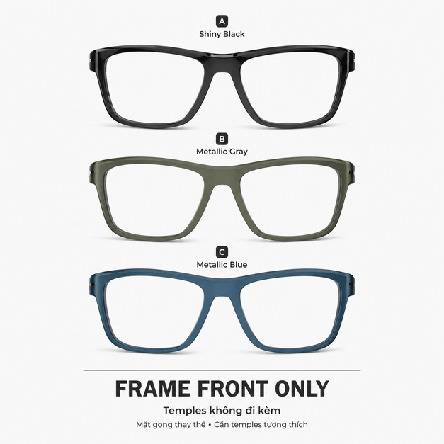 Mặt gọng Solos Argon X Frame Front