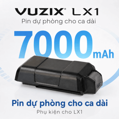 Pin dự phòng Vuzix LX1 Long-Shift Power Bank – 7000mAh và nguồn điện cho ca làm việc dài