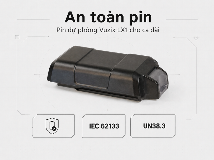 Vuzix LX1 Long-Shift Power Bank