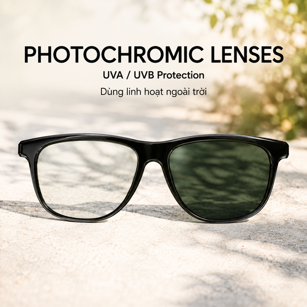 Mặt gọng Solos Xeon 5s Photochromic