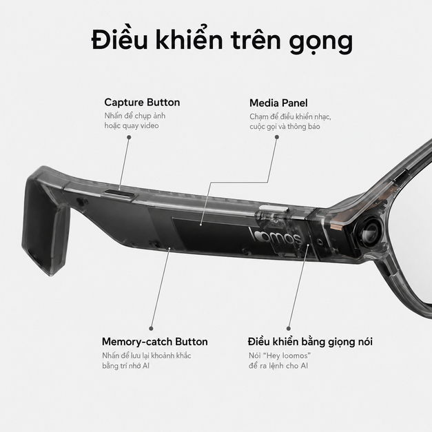 Loomos AI Glasses