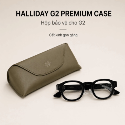 Hộp bảo vệ Halliday G2 Premium Case – Bảo quản kính gọn gàng và đồng bộ cùng G2