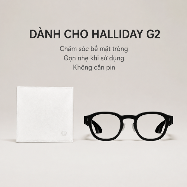Khăn chăm sóc tròng Halliday G2 Lens Care Cloth