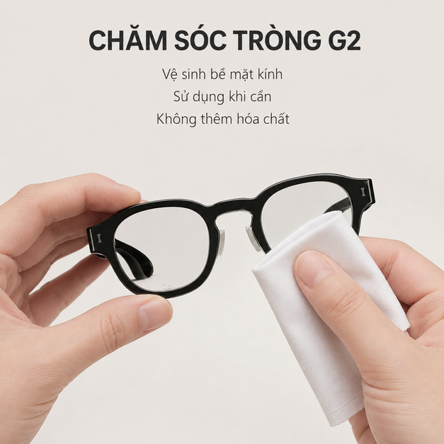 Khăn chăm sóc tròng Halliday G2 Lens Care Cloth