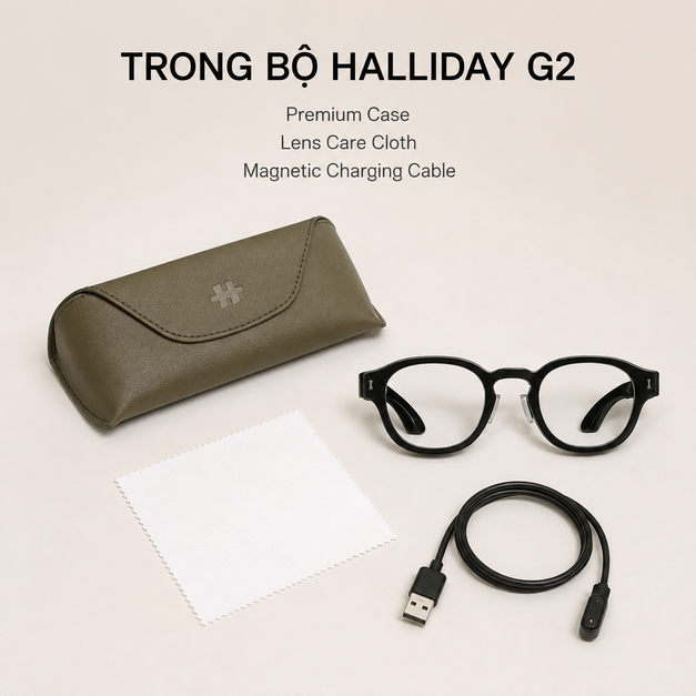 Khăn chăm sóc tròng Halliday G2 Lens Care Cloth