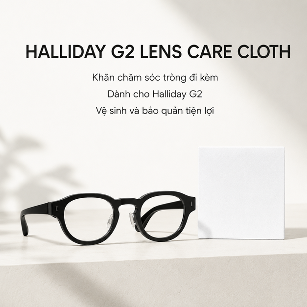 Khăn chăm sóc tròng Halliday G2 Lens Care Cloth