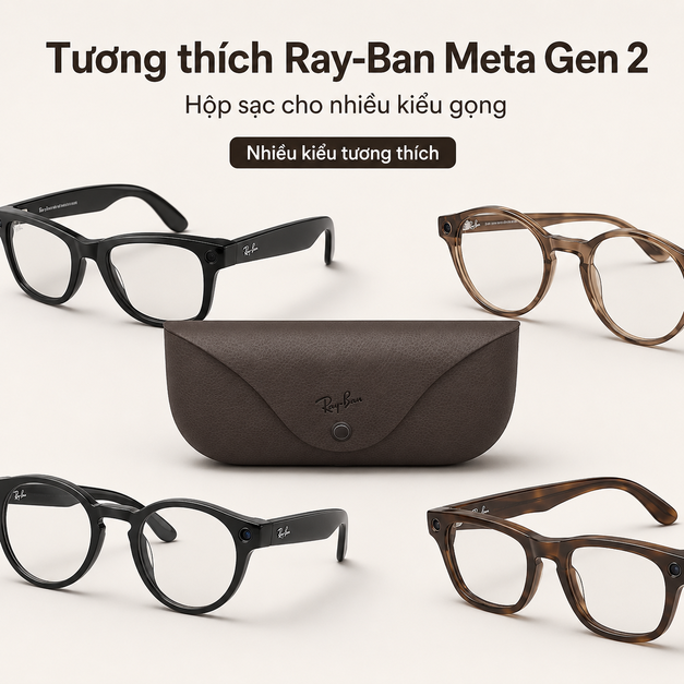 Ray-Ban Meta Optics Styles Charging Case
