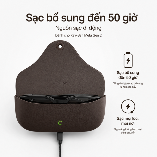 Ray-Ban Meta Optics Styles Charging Case