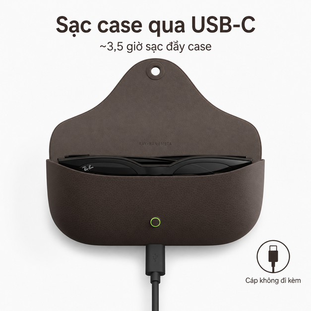 Ray-Ban Meta Optics Styles Charging Case