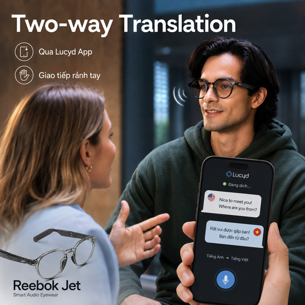 Kính thông minh Reebok Jet