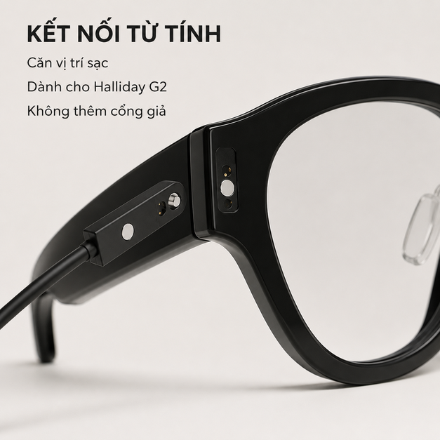Cáp sạc từ tính Halliday G2