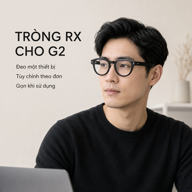 Tròng kính cận Halliday G2 Prescription (Rx) Lenses