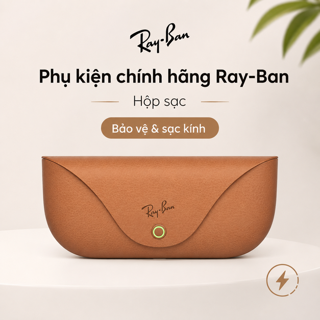 Ray-Ban Meta Charging Case - Brown