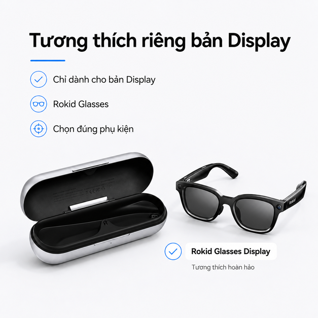 Rokid Glasses Charging Case