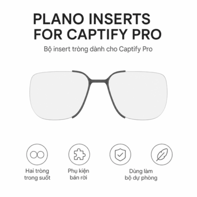 Bộ insert tròng Plano Inserts for Captify Pro – Dự phòng và thay thế thuận tiện