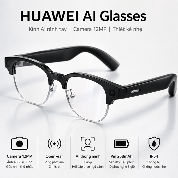 Kính thông minh HUAWEI AI Glasses