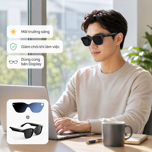 Rokid Glasses Clip-On Sunglasses