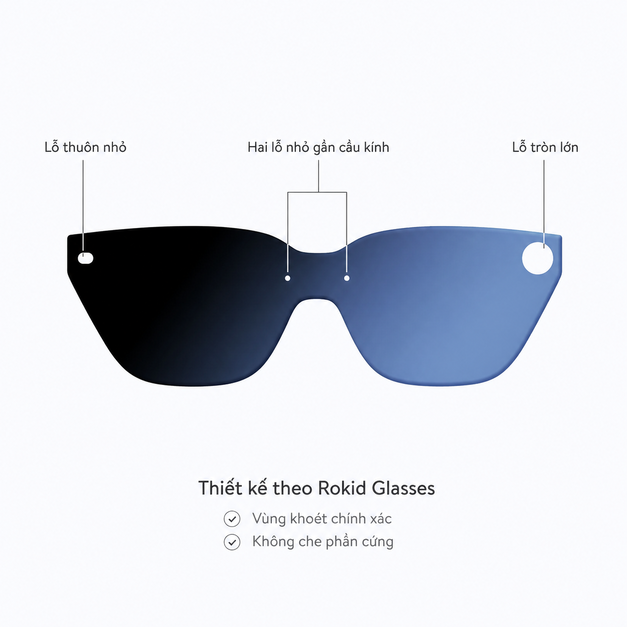Rokid Glasses Clip-On Sunglasses