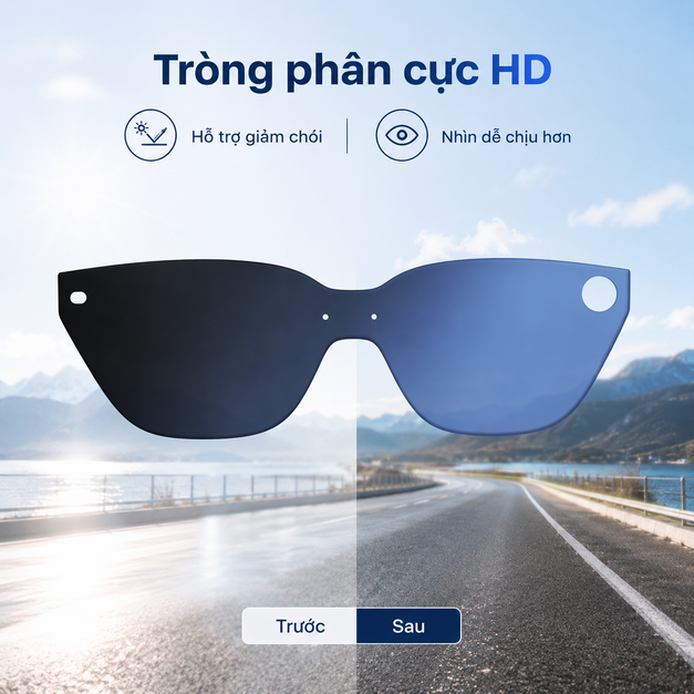 Rokid Glasses Clip-On Sunglasses