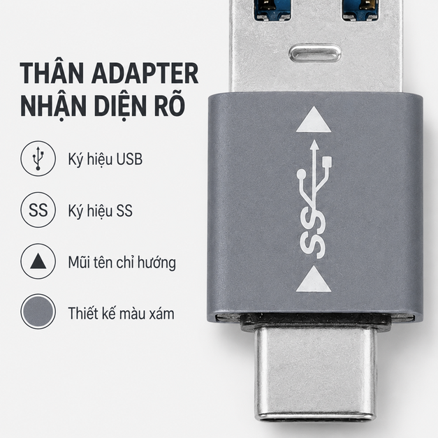 Adapter Lucyd USB-C to USB for Reebok