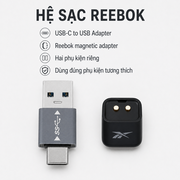 Adapter Lucyd USB-C to USB for Reebok