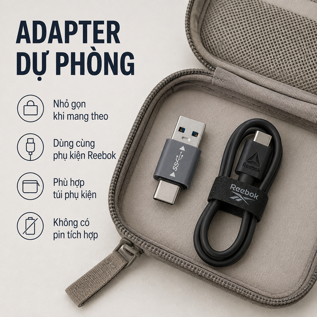 Adapter Lucyd USB-C to USB for Reebok