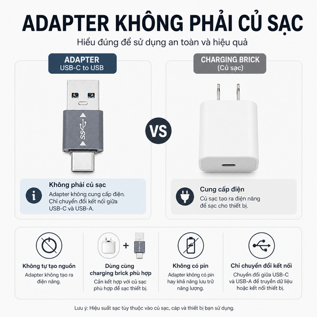 Adapter Lucyd USB-C to USB for Reebok