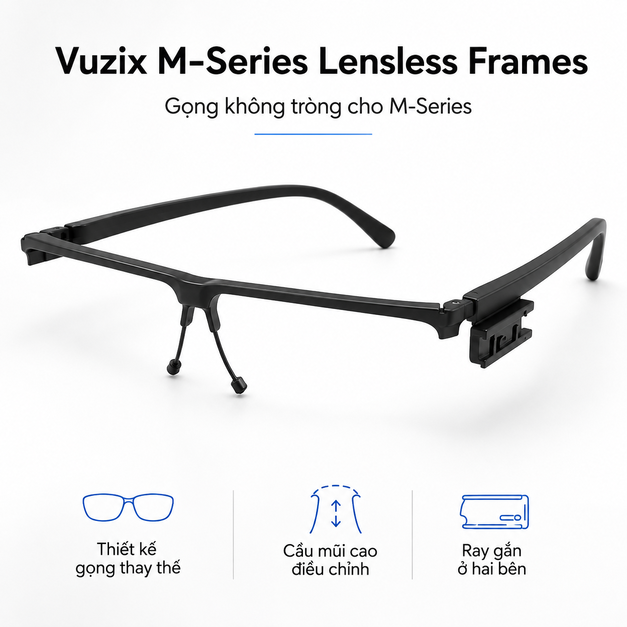 Gọng Vuzix M-Series Lensless Frames