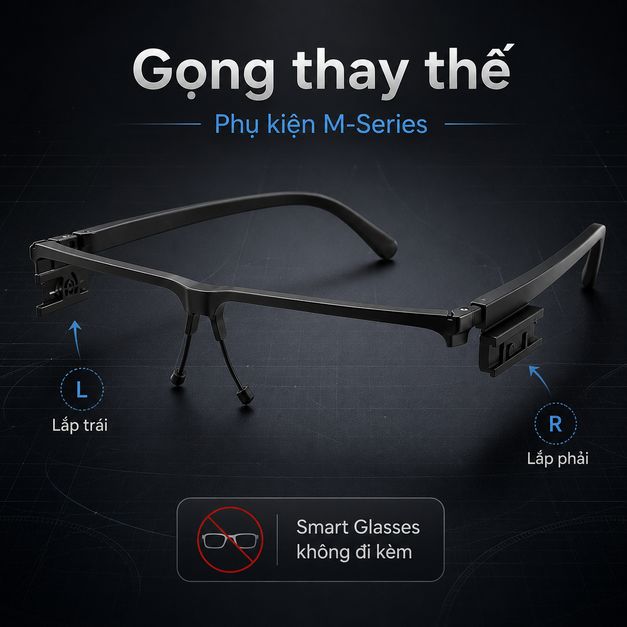 Gọng Vuzix M-Series Lensless Frames