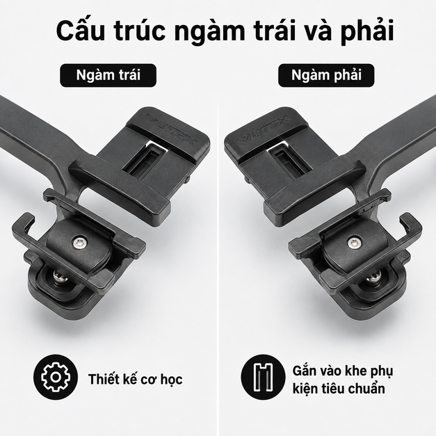 Vuzix M-Series Safety Helmet Mounts