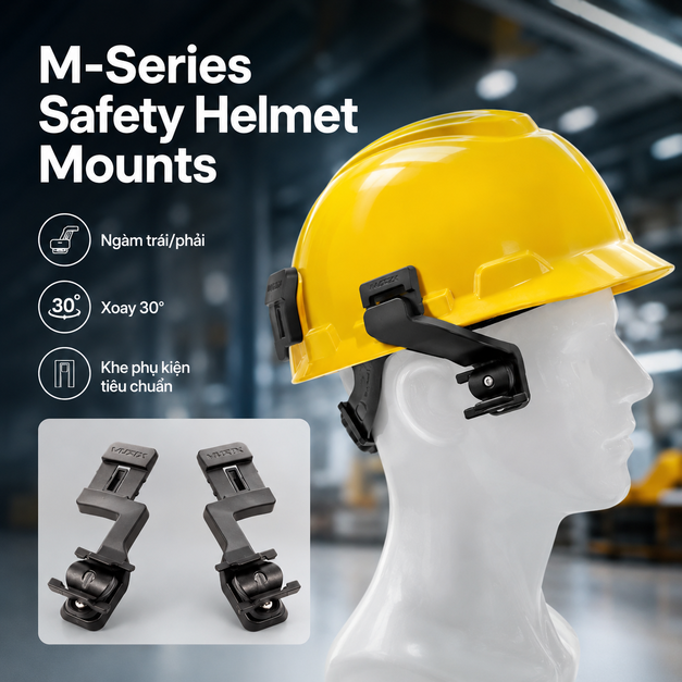 Vuzix M-Series Safety Helmet Mounts