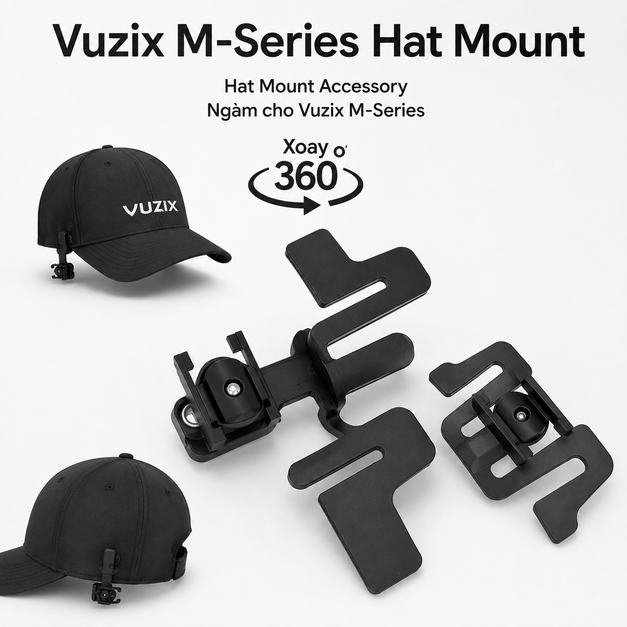 Vuzix M-Series Hat Mount