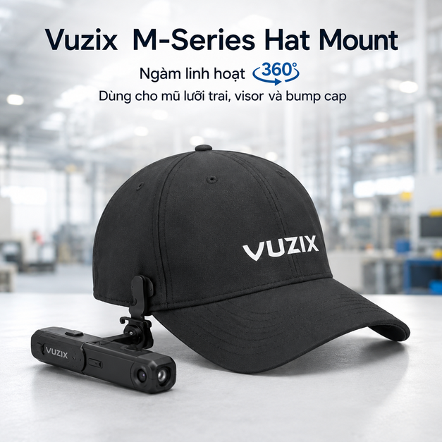 Vuzix M-Series Hat Mount