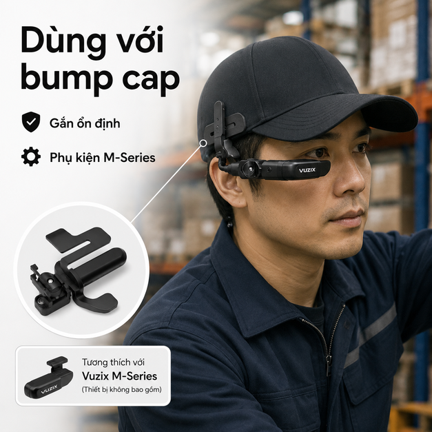 Vuzix M-Series Hat Mount