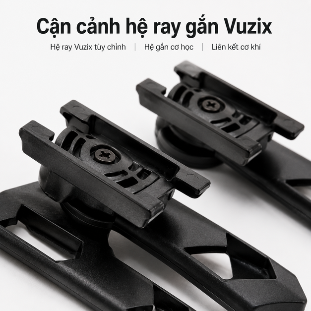 Vuzix M-Series Safety Frame Mounting Clips