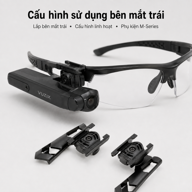 Vuzix M-Series Safety Frame Mounting Clips