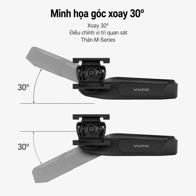 Vuzix M-Series Safety Frame Mounting Clips