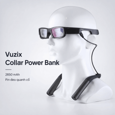 Pin dự phòng Vuzix Collar Power Bank – Dung lượng 2850 mAh và kéo dài thời gian sử dụng