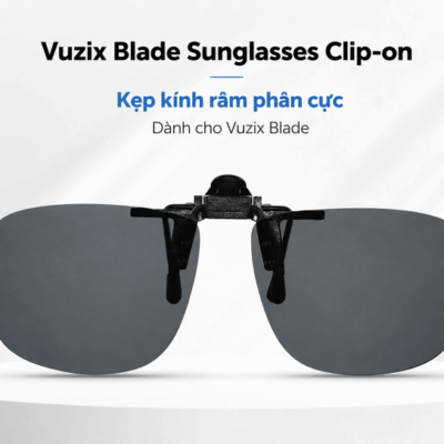 Clip-on kính râm Vuzix Blade – Tròng phân cực UV400 và giảm chói ngoài trời