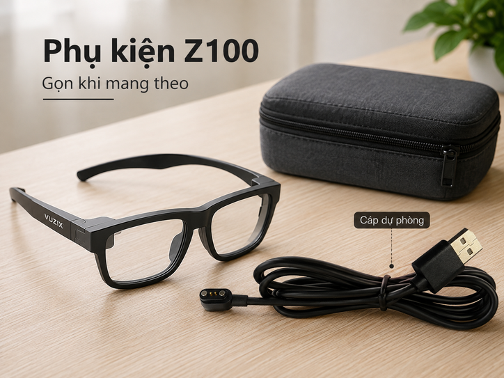 Vuzix Z100 USB-A to Magnetic Charging Cable