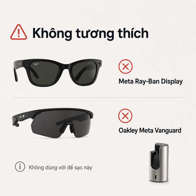 Meta Glasses Charging Stand
