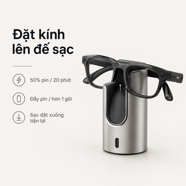 Meta Glasses Charging Stand