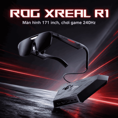 Kính AR ROG XREAL R1 – Màn hình 171 inch, chơi game 240Hz