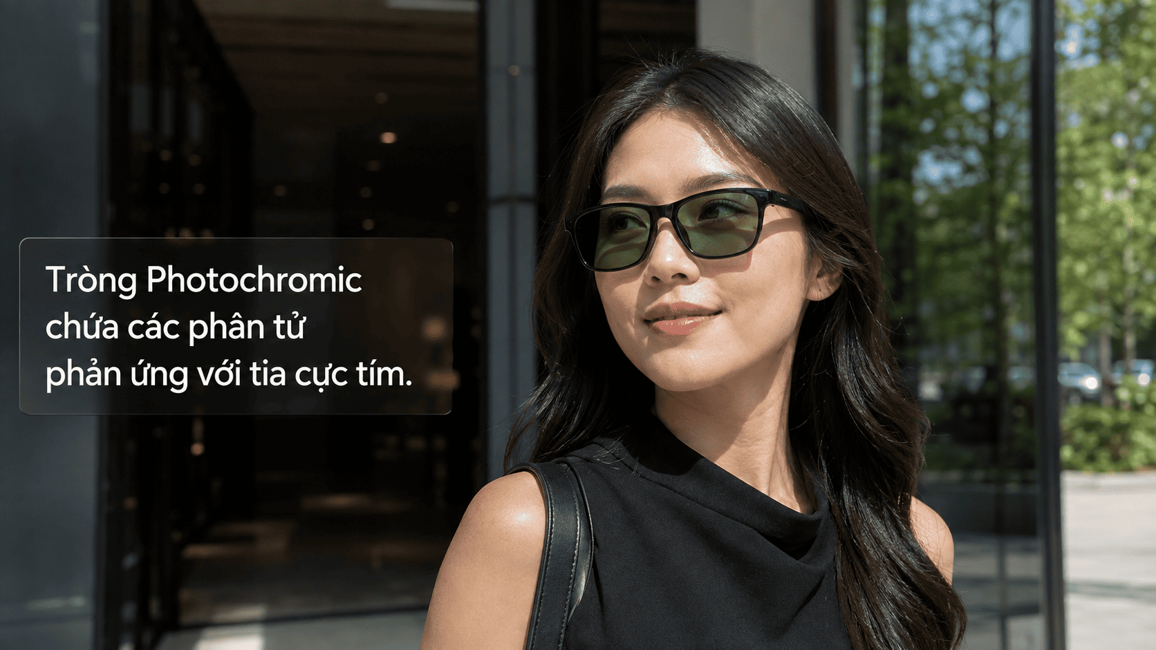 kính thông minh tròng đổi màu