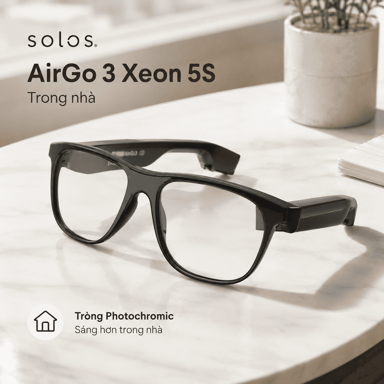 Mặt gọng Solos AirGo 3 Xeon 5S