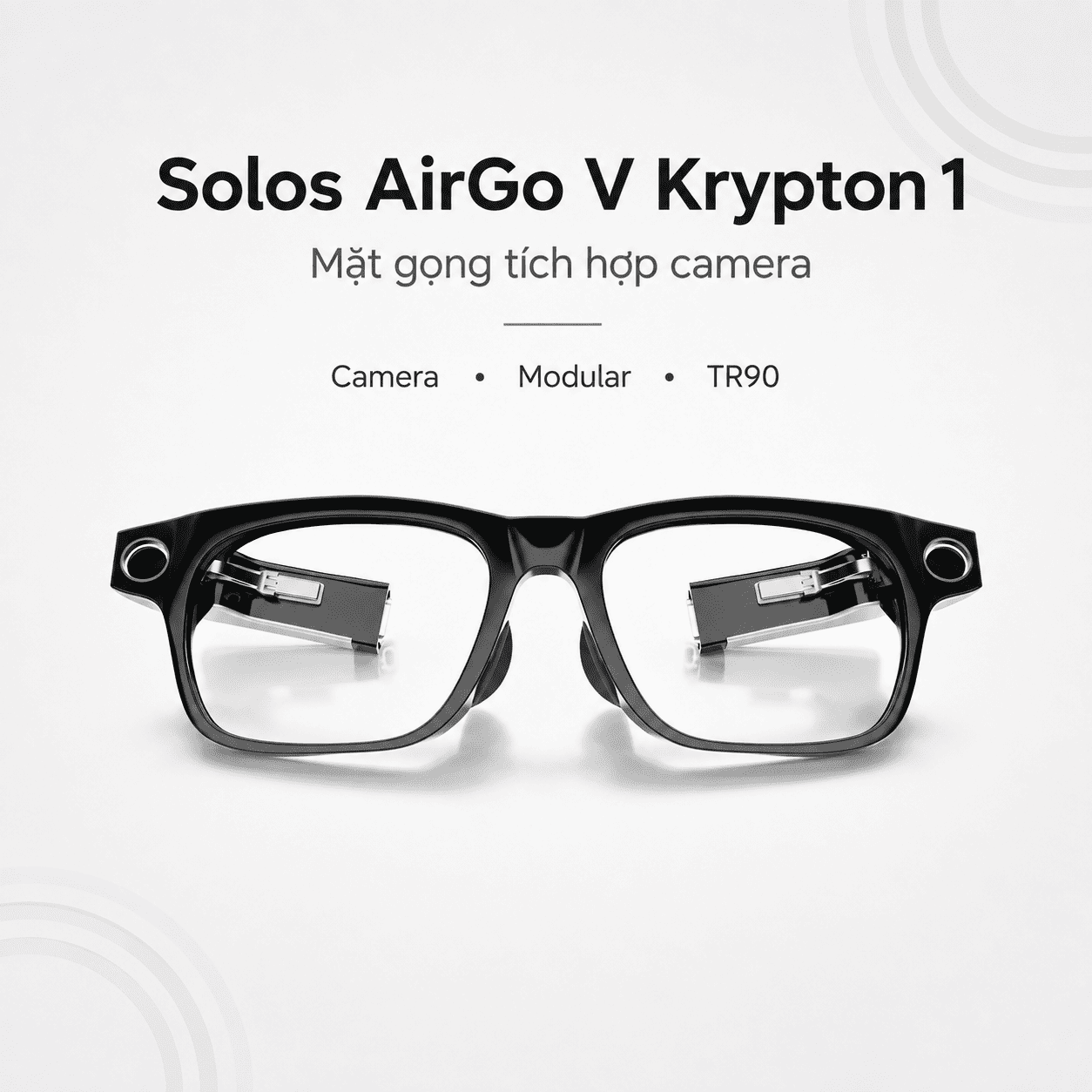 Mặt gọng kính Solos AirGo V Krypton 1