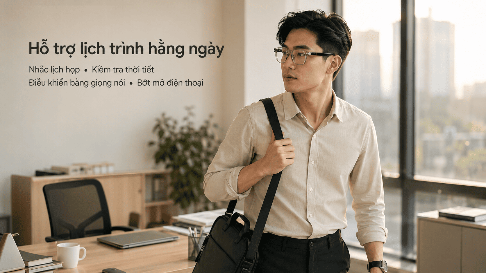 kính thông minh cho người bận rộn