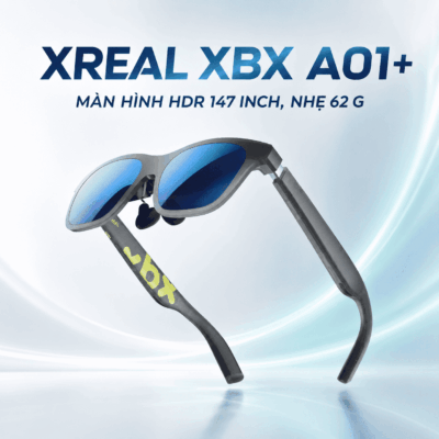 Kính AR XREAL xbx a01+ – Màn hình HDR 147 inch, nhẹ 62 g