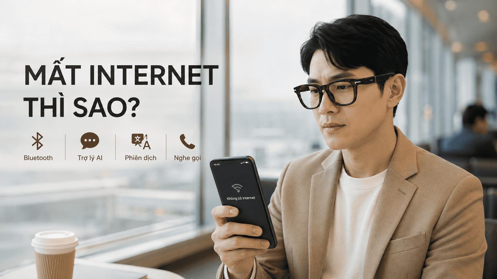 kính AI có cần Internet không