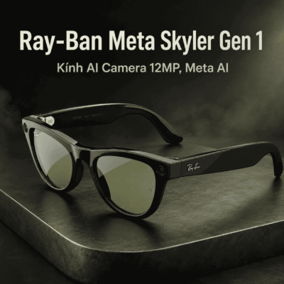 Ray-Ban Meta Skyler Gen 1 – Kính AI Camera 12MP, Meta AI
